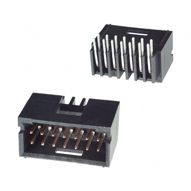103167-4 TE Connectivity AMP Connectors  Embases à broches mâles